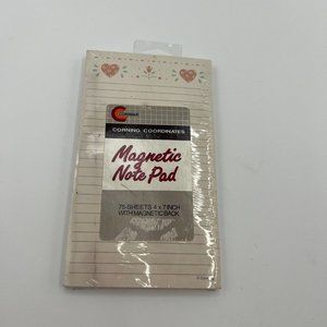 Vintage Conimar Corning 1996 Magnetic Fridge Notepad 4X7 Unopened